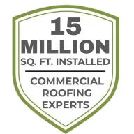 15 million square feet installed